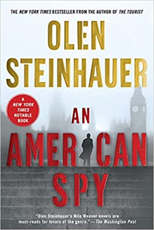 Book cover for "An American Spy" by Olen Steinhauer