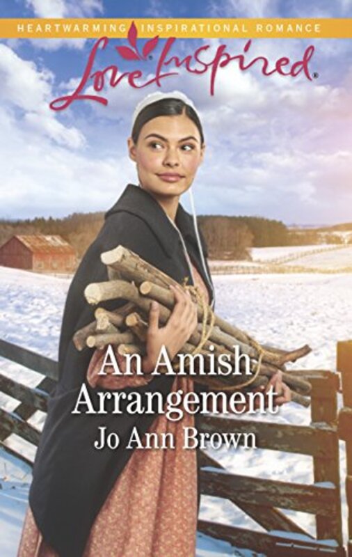Book cover for "An Amish Arrangement" by Jo Ann Brown