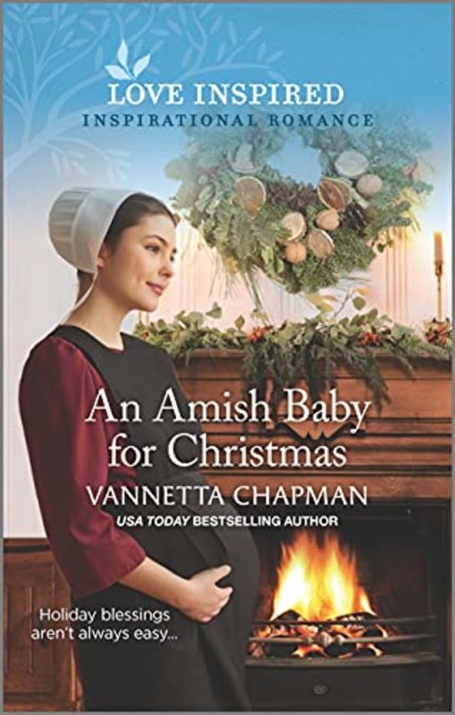 Book cover for "An Amish Baby for Christmas" by Vannetta Chapman