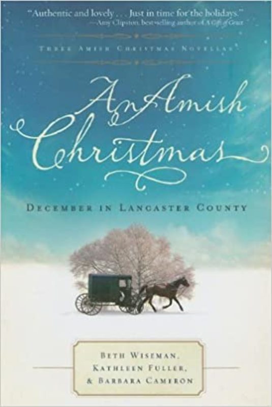 Book cover for "An Amish Christmas" by Kathleen Fuller