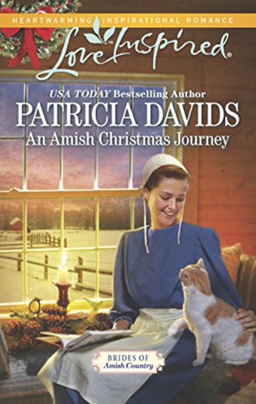 Book cover for "An Amish Christmas Journey" by Patricia Davids