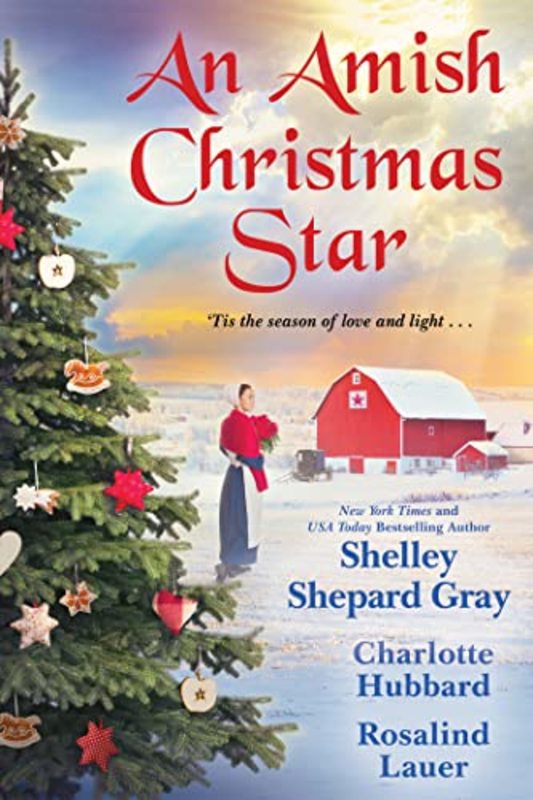 Book cover for "An Amish Christmas Star" by Shelley Shepard Gray