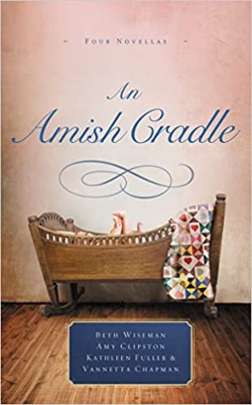 Book cover for "An Amish Cradle" by Kathleen Fuller