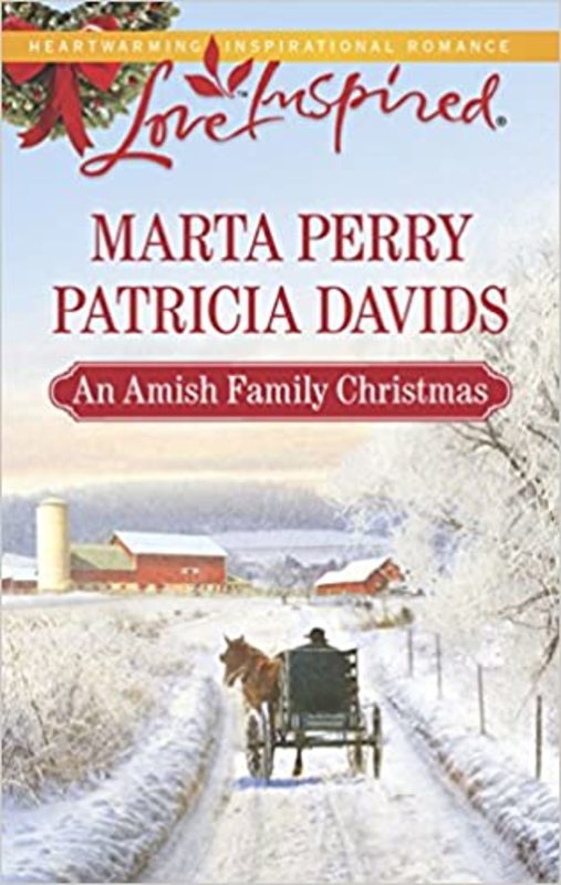 Book cover for "An Amish Family Christmas" by Marta Perry