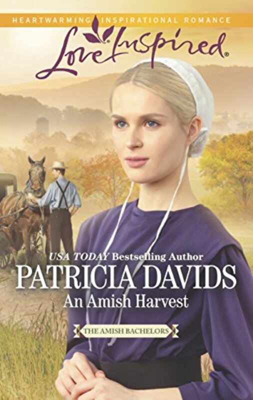 Book cover for "An Amish Harvest" by Patricia Davids
