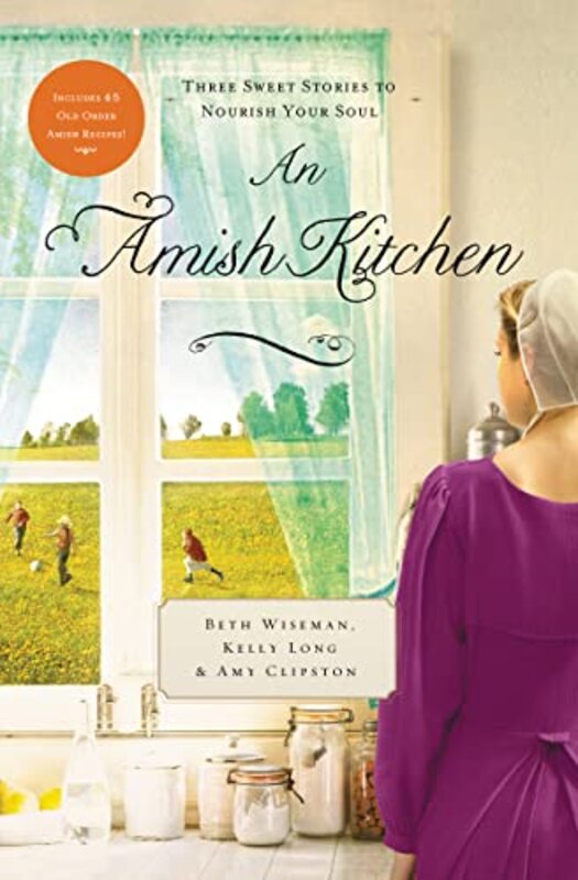 Book cover for "An Amish Kitchen" by Beth Wiseman