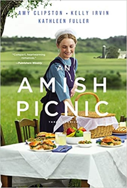 Book cover for "An Amish Picnic" by Amy Clipston