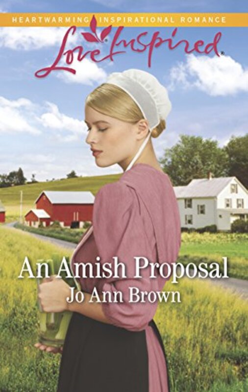 Book cover for "An Amish Proposal" by Jo Ann Brown