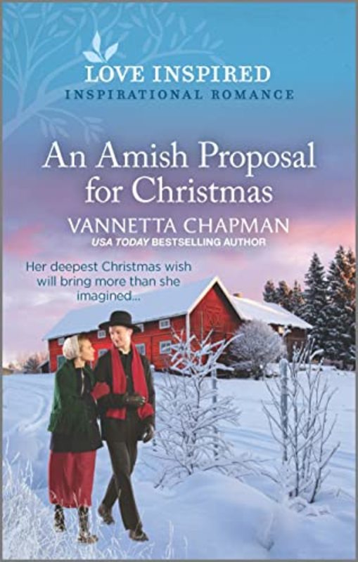 Book cover for "An Amish Proposal for Christmas" by Vannetta Chapman