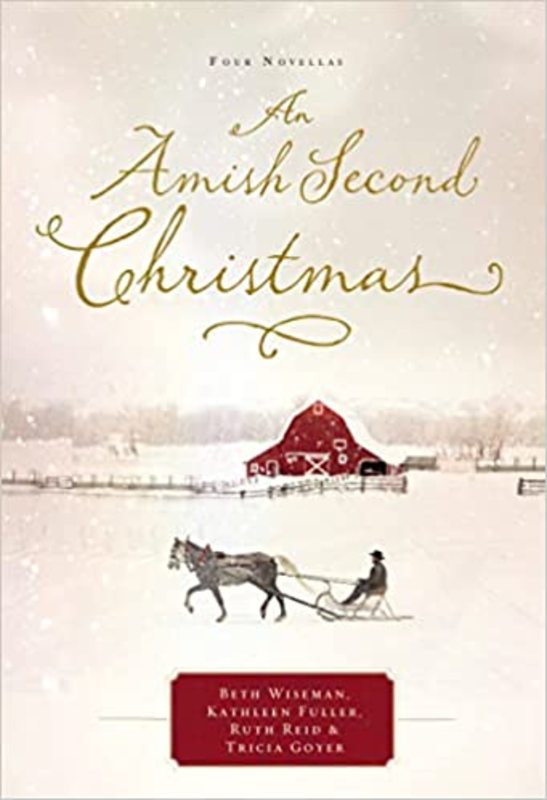 Book cover for "An Amish Second Christmas" by Kathleen Fuller