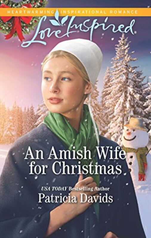 Book cover for "An Amish Wife for Christmas" by Patricia Davids