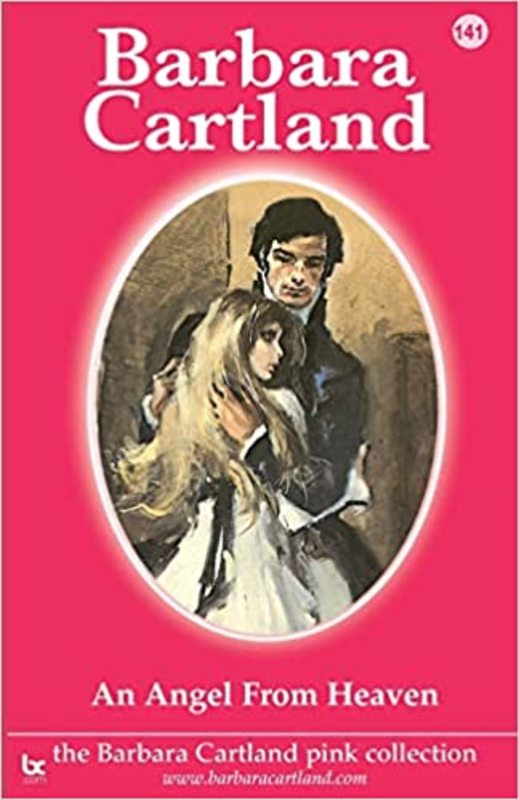 Book cover for "An Angel From Heaven" by Barbara Cartland
