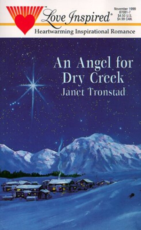 Book cover for "An Angel for Dry Creek" by Janet Tronstad