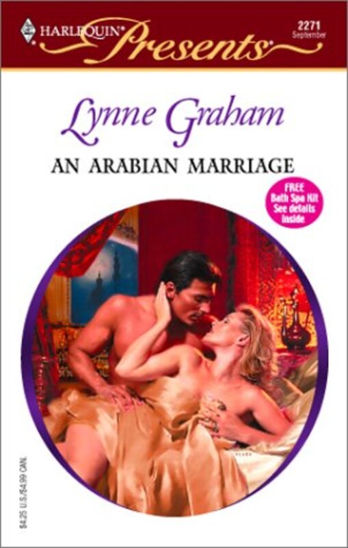 Book cover for "An Arabian Marriage" by Lynne Graham