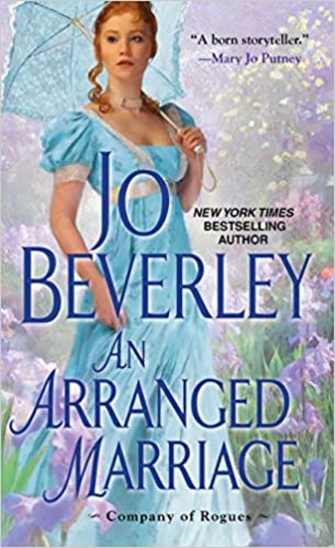 Book cover for "An Arranged Marriage" by Jo Beverley