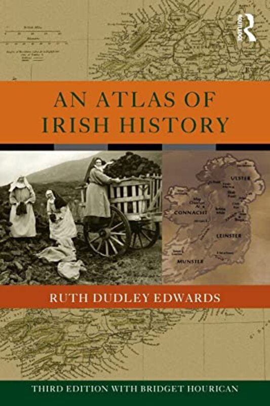 Book cover for "An Atlas of Irish History" by Ruth Dudley Edwards