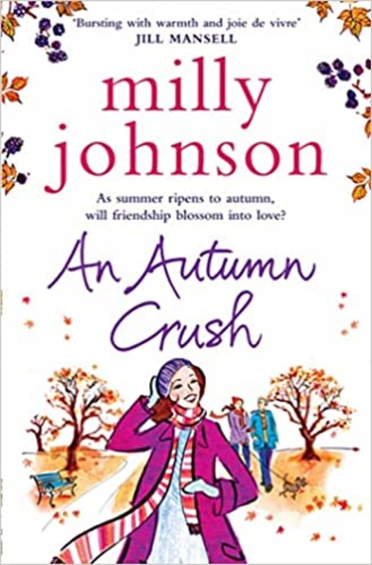 Book cover for "An Autumn Crush" by Milly Johnson