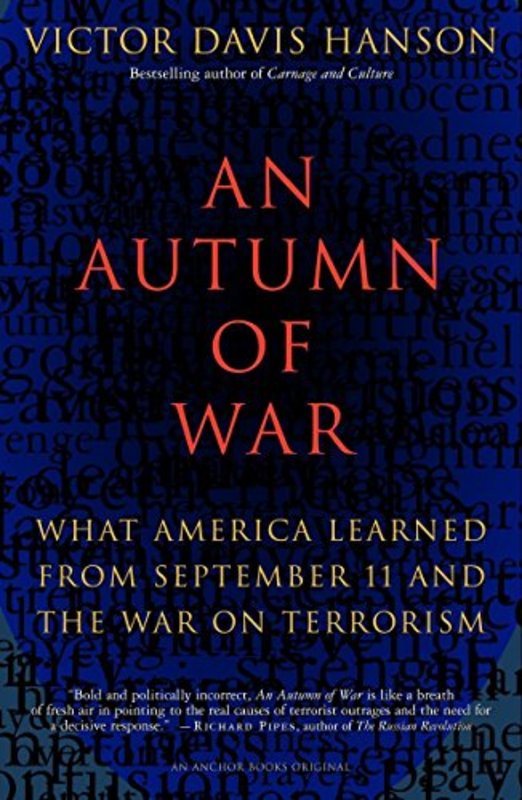 Book cover for "An Autumn of War" by Victor Davis Hanson