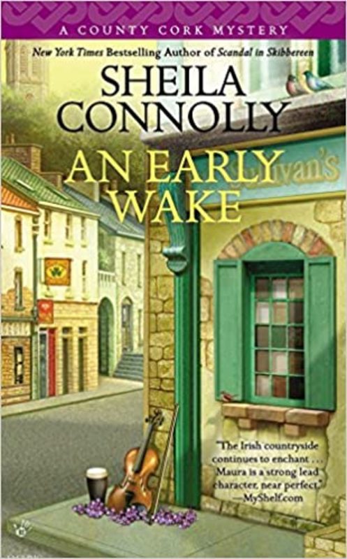 Book cover for "An Early Wake" by Sheila Connolly