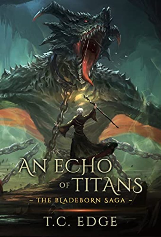 Book cover for "An Echo of Titans" by TC Edge