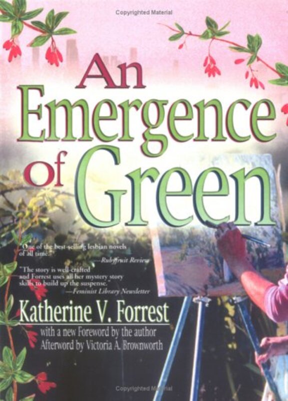 Book cover for "An Emergence of Green" by Katherine V Forrest
