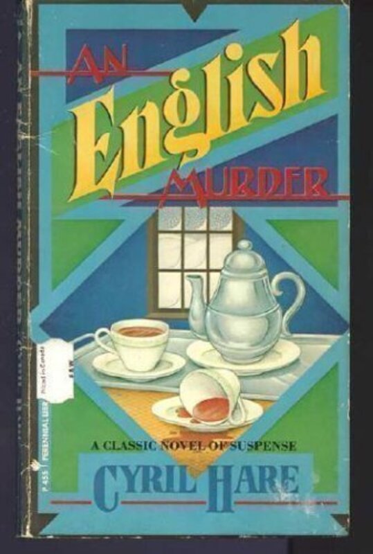 Book cover for "An English Murder" by Cyril Hare