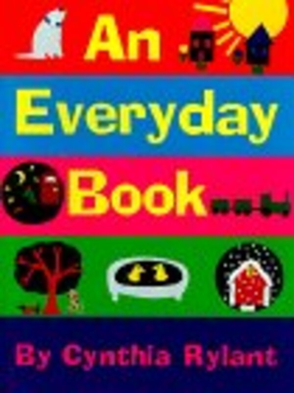Book cover for "An Everyday Book" by Cynthia Rylant