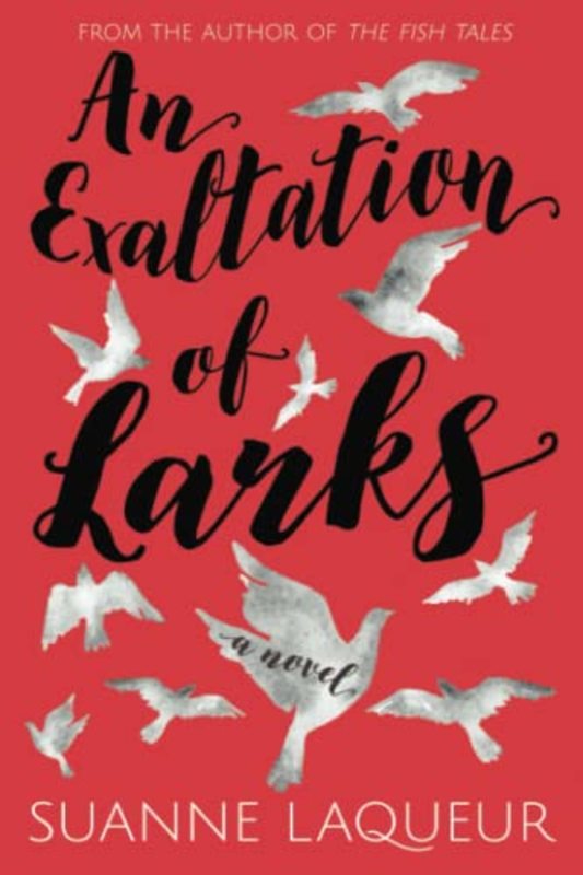 Book cover for "An Exaltation of Larks" by Suanne Laqueur