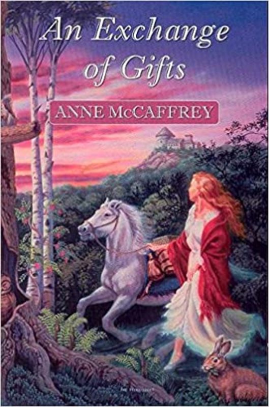 Book cover for "An Exchange Of Gifts" by Anne McCaffrey