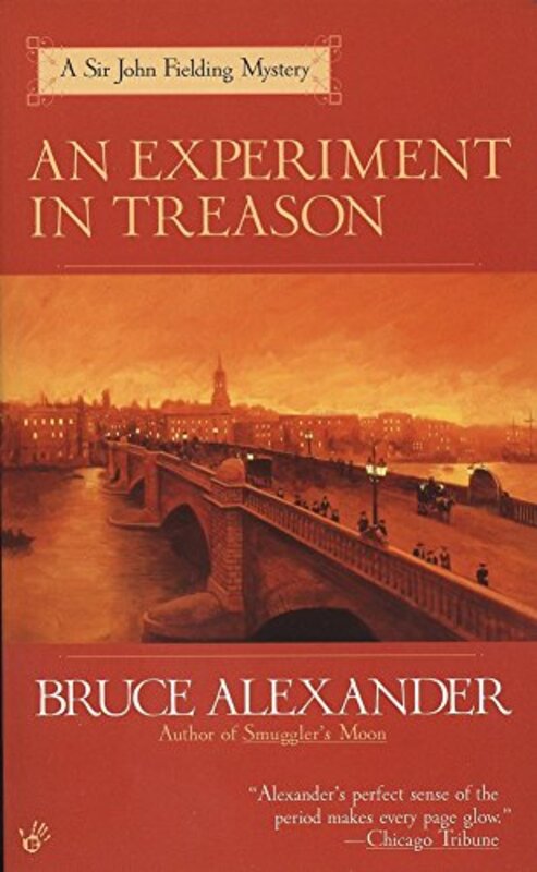 Book cover for "An Experiment In Treason" by Bruce Alexander