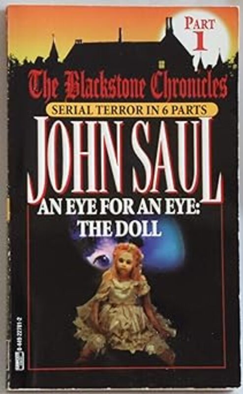 Book cover for "An Eye for an Eye" by John Saul