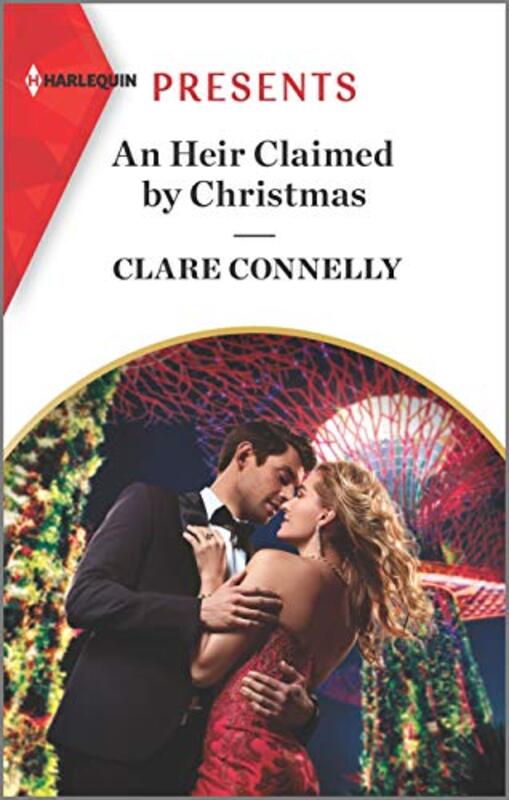 Book cover for "An Heir Claimed by Christmas" by Clare Connelly