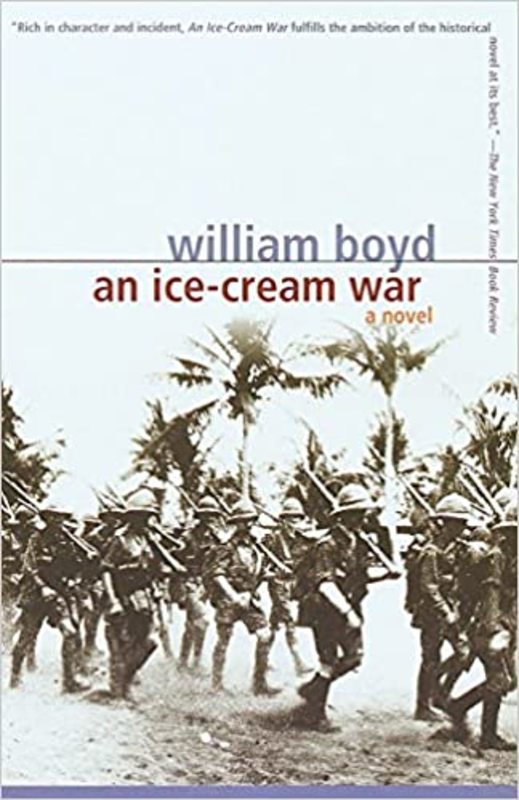 Book cover for "An Ice-Cream War" by William Boyd