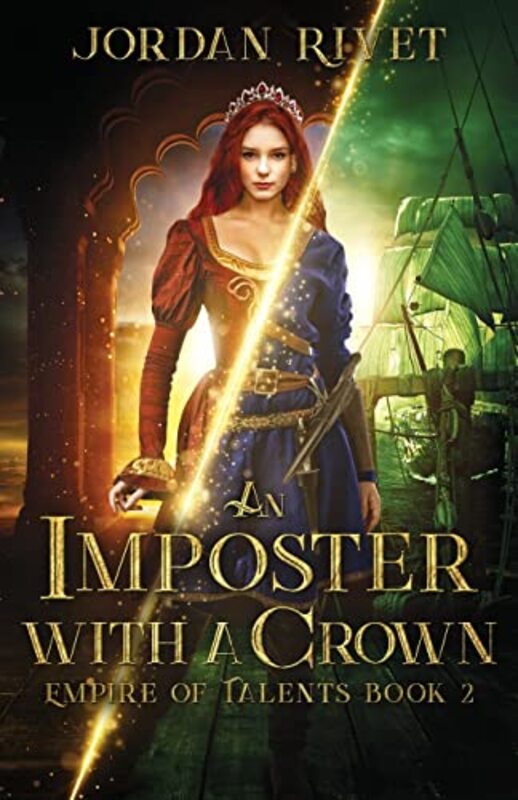 Book cover for "An Imposter with a Crown" by Jordan Rivet