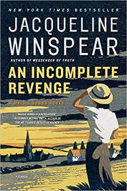 Book cover for "An Incomplete Revenge" by Jacqueline Winspear