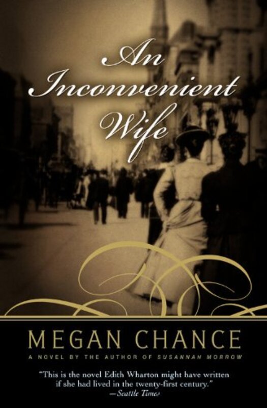 Book cover for "An Inconvenient Wife" by Megan Chance