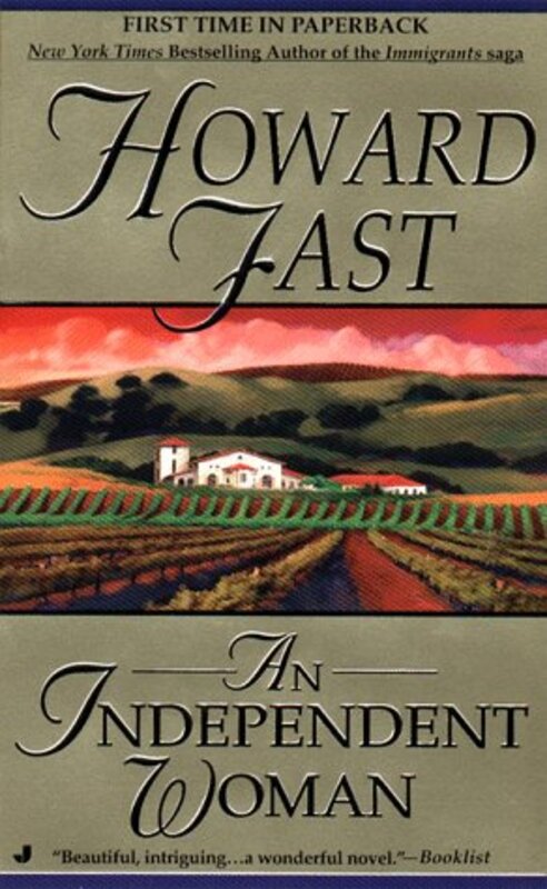 Book cover for "An Independent Woman" by Howard Fast