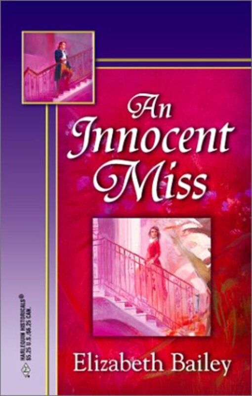 Book cover for "An Innocent Miss" by Elizabeth Bailey