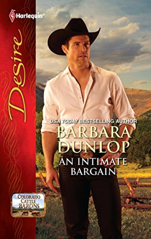Book cover for "An Intimate Bargain" by Barbara Dunlop