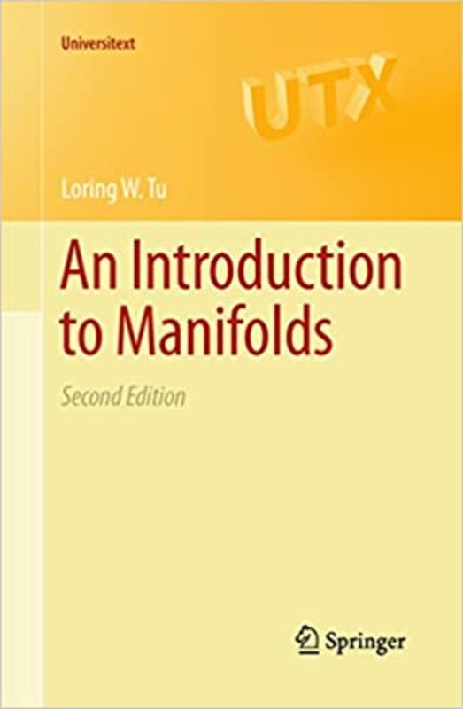 Book cover for "An Introduction to Manifolds" by Loring W. Tu