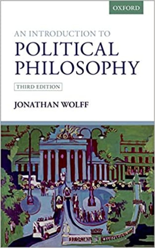 Book cover for "An Introduction to Political Philosophy" by Jonathan Wolff