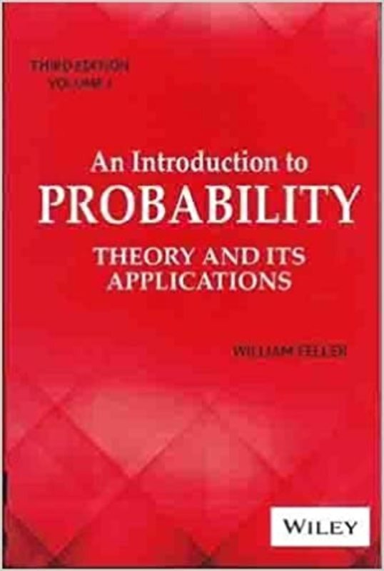 Book cover for "An Introduction to Probability Theory and Its Applications" by William Feller