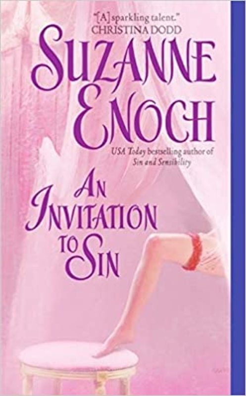 Book cover for "An Invitation to Sin" by Suzanne Enoch