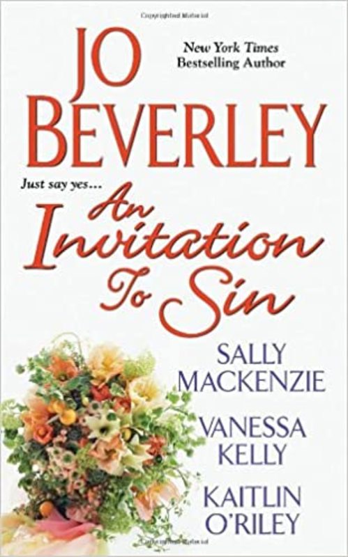 Book cover for "An Invitation to Sin" by Jo Beverley