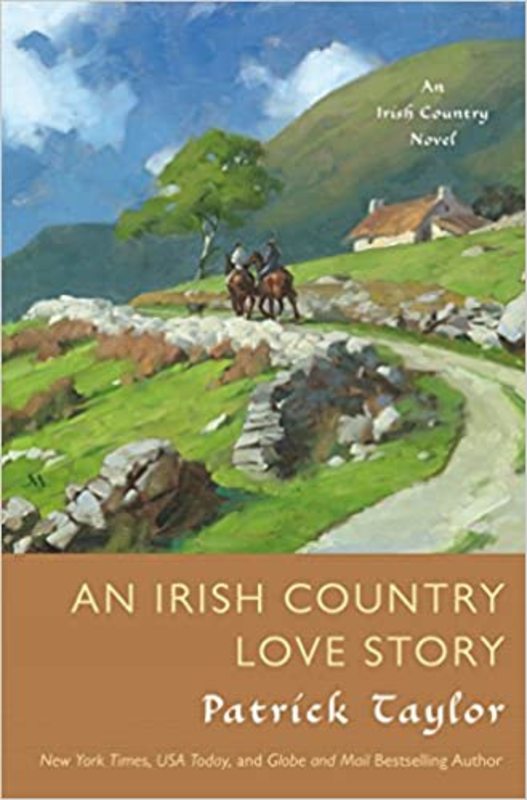 Book cover for "An Irish Country Love Story" by Patrick Taylor