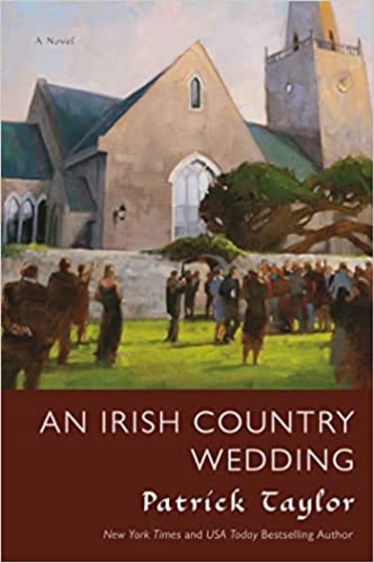 Book cover for "An Irish Country Wedding" by Patrick Taylor