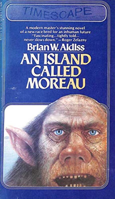 Book cover for "An Island Called Moreau" by Brian Aldiss
