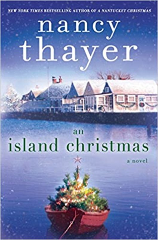 Book cover for "An Island Christmas" by Nancy Thayer