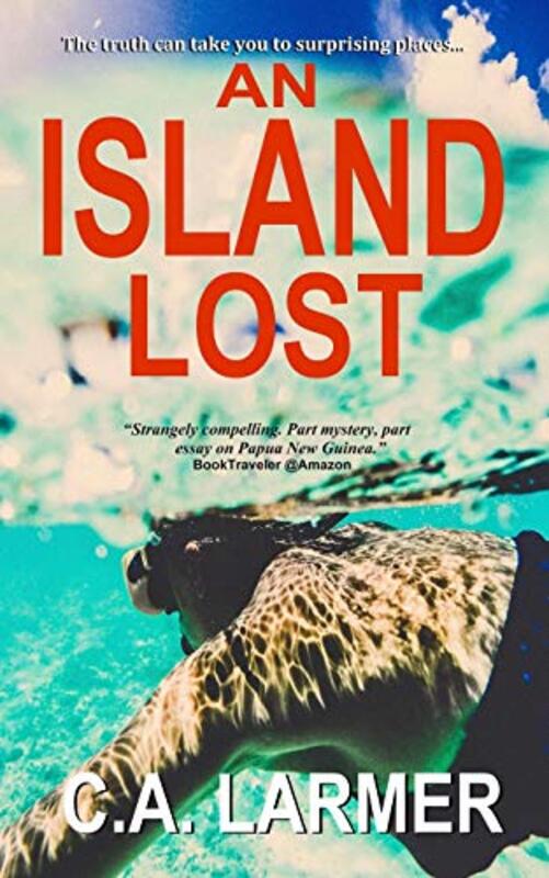 Book cover for "An Island Lost" by CA Larmer