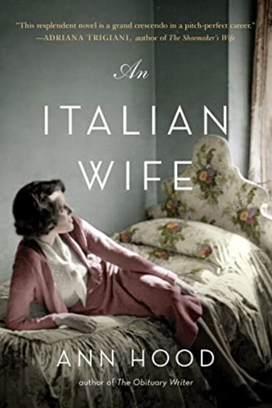 Book cover for "An Italian Wife" by Ann Hood
